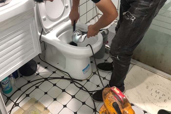 港南疏通下水道