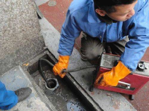 港南疏通下水道